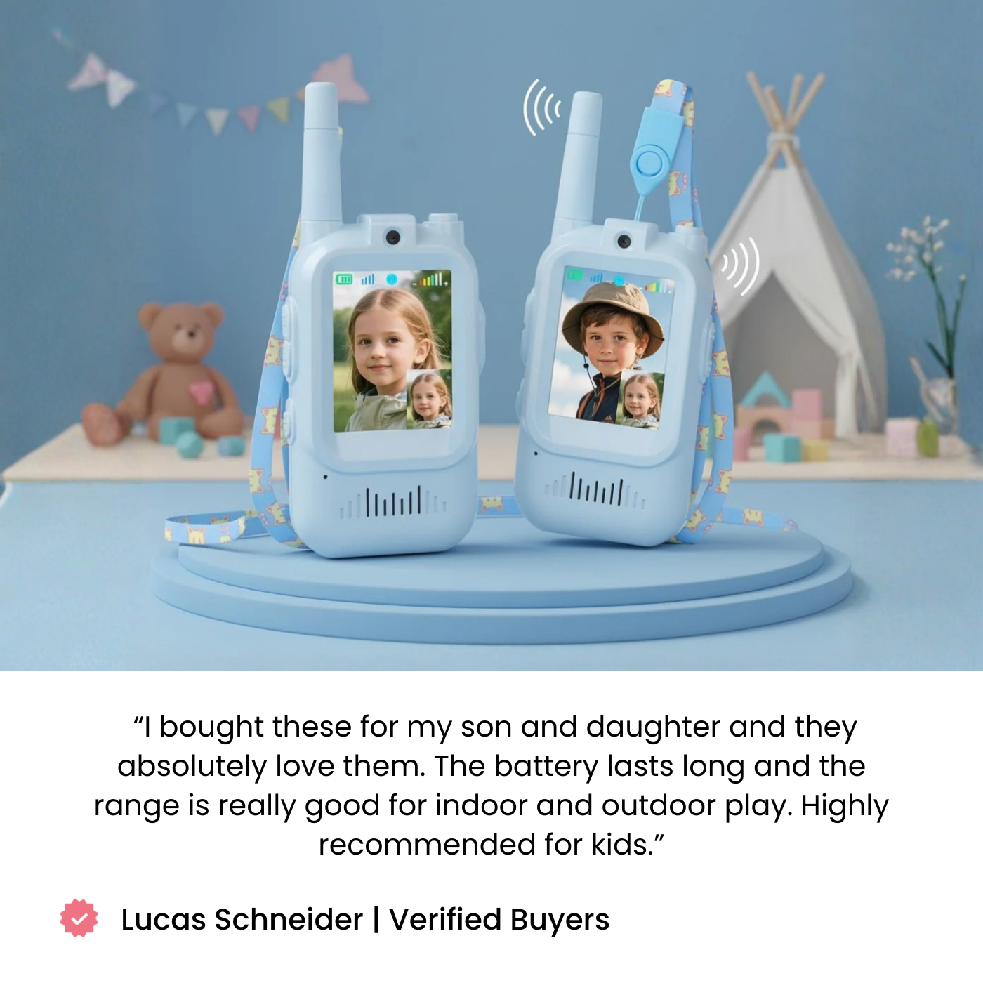 TWYRA- Kids Video Walkie-Talkies